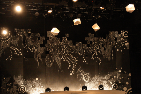 舞台装飾 壁面画